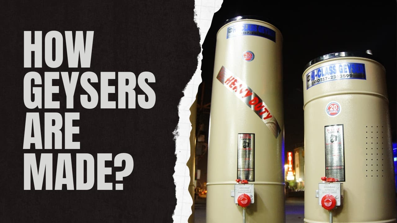 How Water Heaters Are Made: The Whole Process| Geyser Manufacturing
