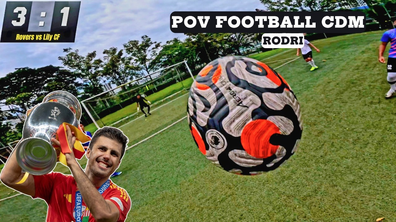 I Played as a CDM | Rodri GoPro Football POV