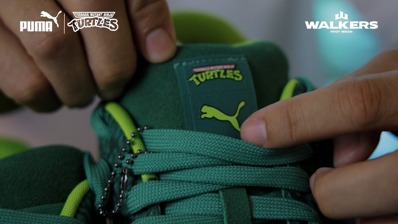 ¿Las mejores PUMA del año? 🐢🔥 Revisión de la colaboración PUMA x Tortugas Ninja | WalkersSV