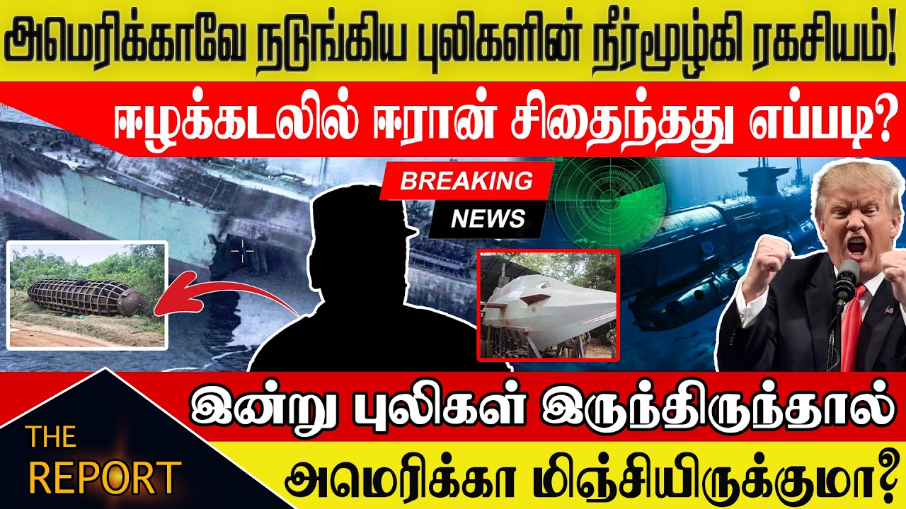 அமெரிக்காவே நடுங்கிய புலிகளின் நீர்மூழ்கி ரகசியம்! ஈழக்கடலில் ஈரான் #SeaTigers #iranwar2026 #usnavy