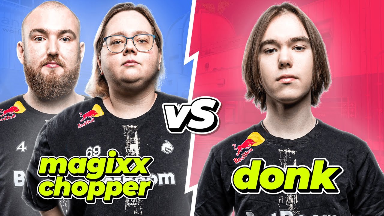 MAGIXX + CHOPPER против DONK на Faceit с руководством по утилитам, видом от нескольких точек зрен...