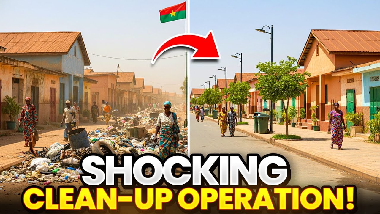 Burkina Faso’s New Urban Force Leaves Citizens Speechless After Massive Operation!