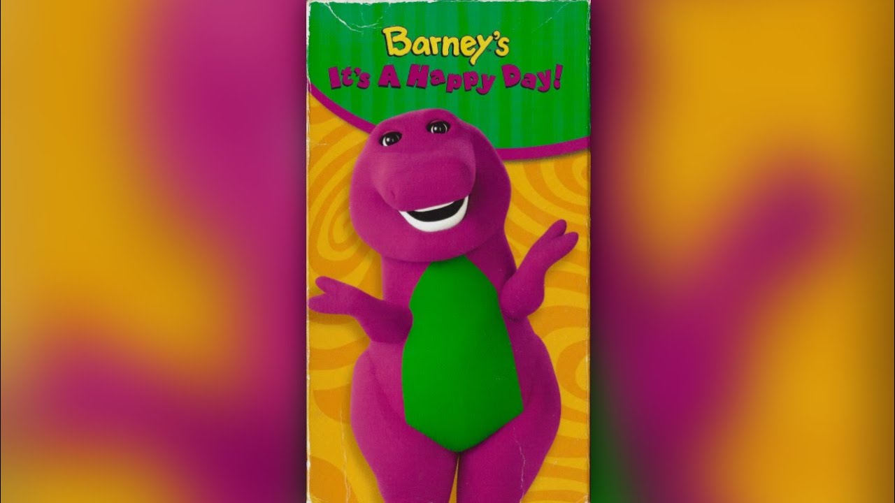 Barney's It&rsquo;s A Happy Day! [2002] - 2003 VHS Release