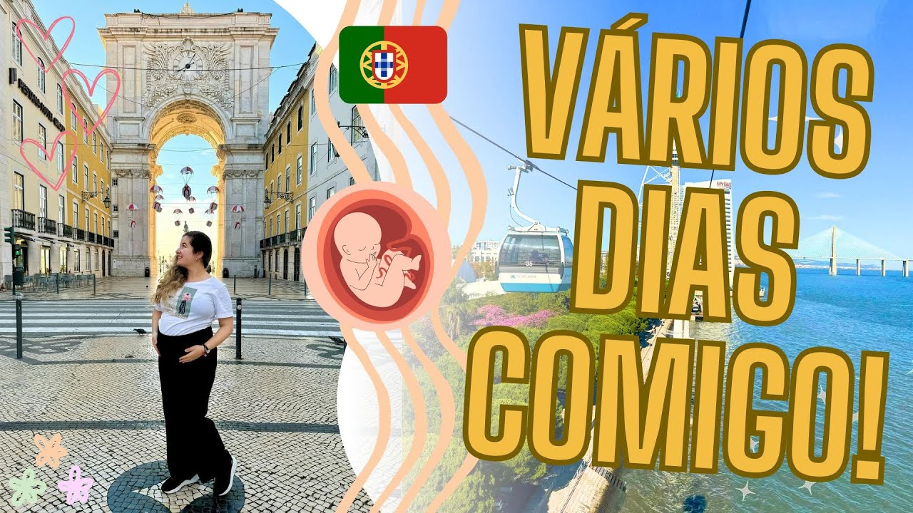 VÁRIOS DIAS COMIGO EM PORTUGAL - ENTREVISTA NA AIMA, ULTRASSOM TERCEIRO TRIMESTRE, PASSEIO EM LISBOA