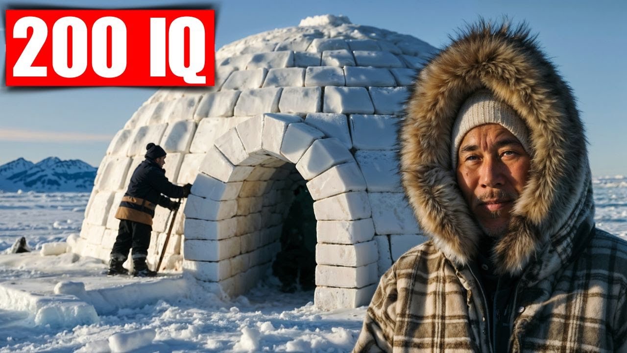 C&oacute;mo Los Inuit Construyen Un Aut&eacute;ntico Igl&uacute; En Solo Dos Horas