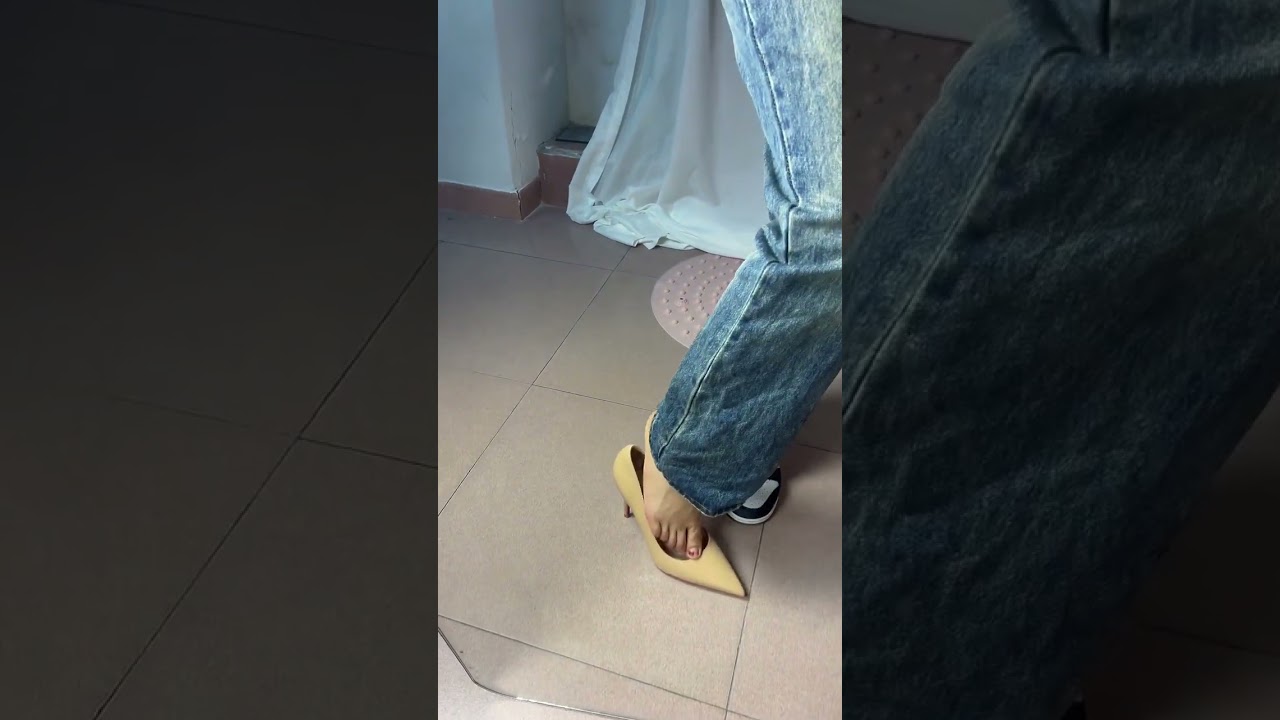 Asian beautiful pantyhose high heels nylon try on beautiful heels for girl beautiful stockings