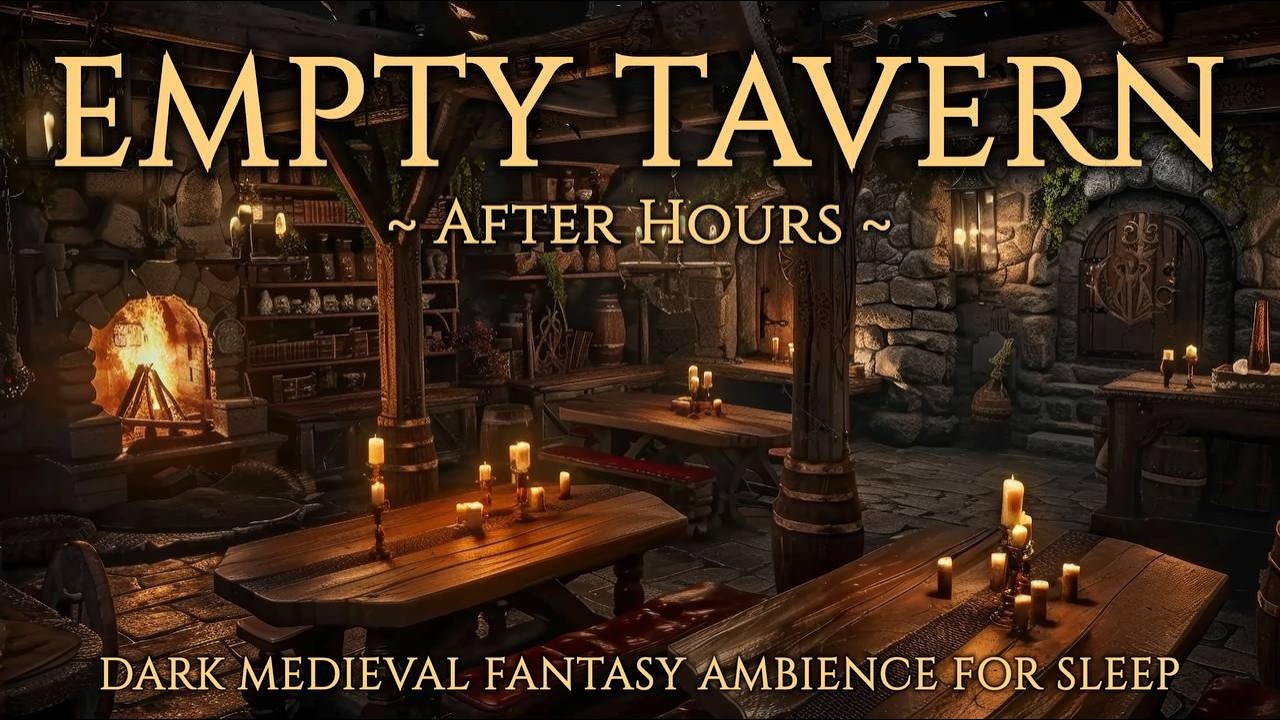 Cozy Medieval Inn | Relaxing Fantasy Music for Study & Sleep