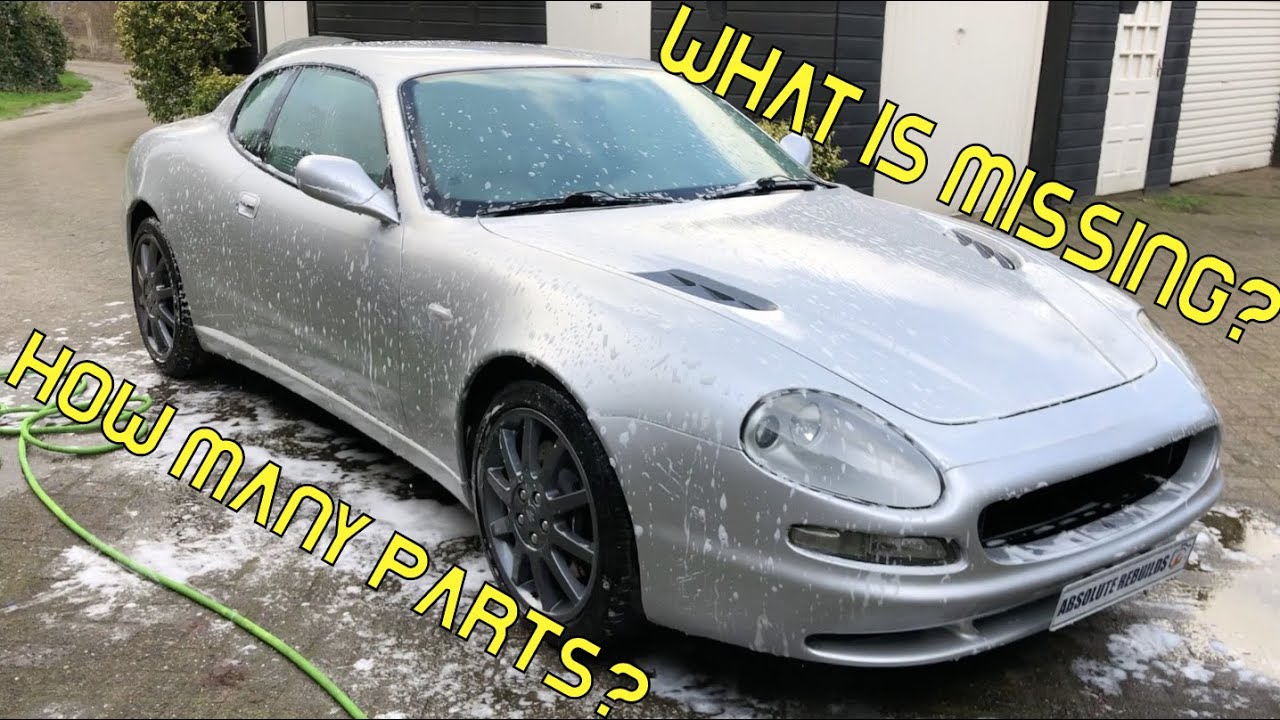 Rebuilding a Maserati 3200GT with theft damage Part 2. (The clean up)