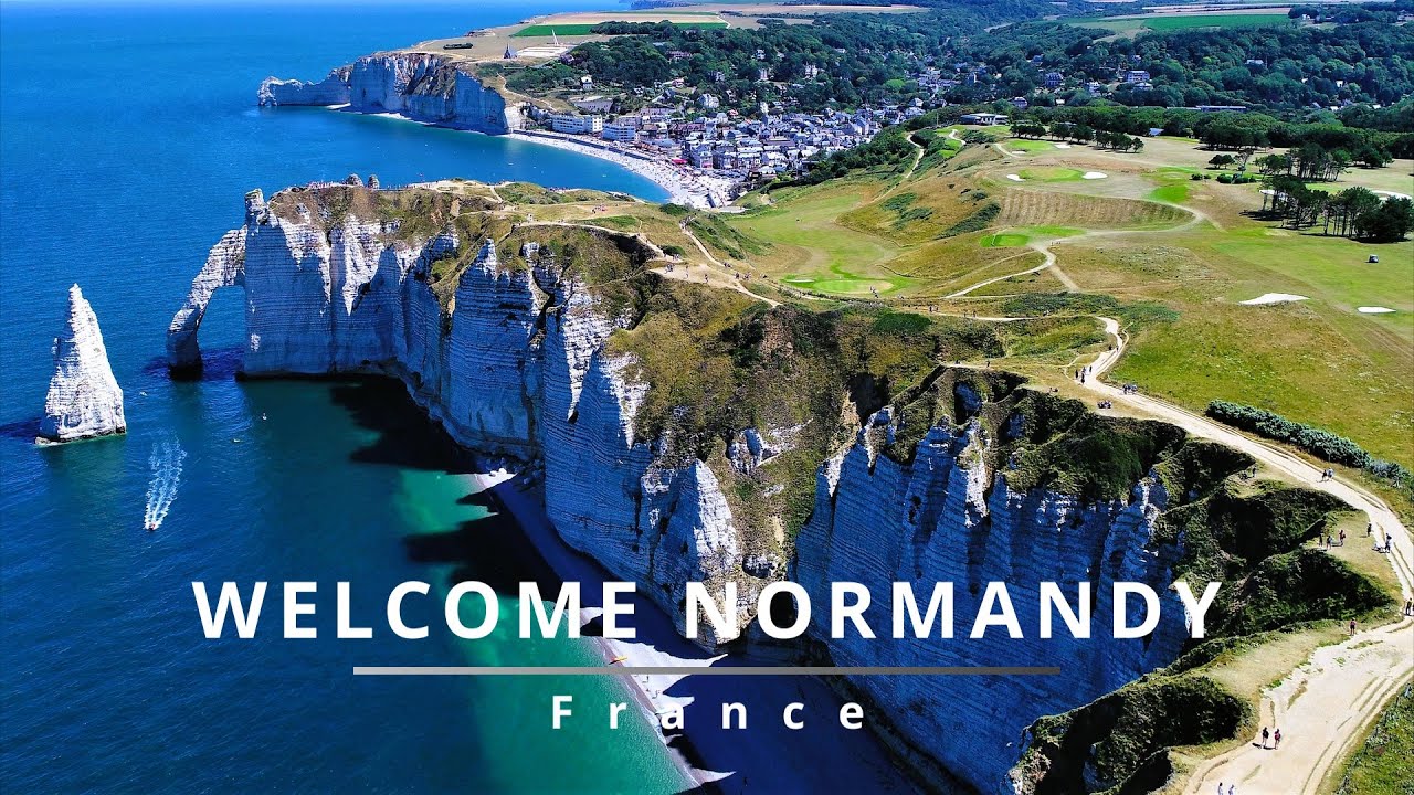 Best Amazing Places to Visit in Normandy l Travel & Drone Views