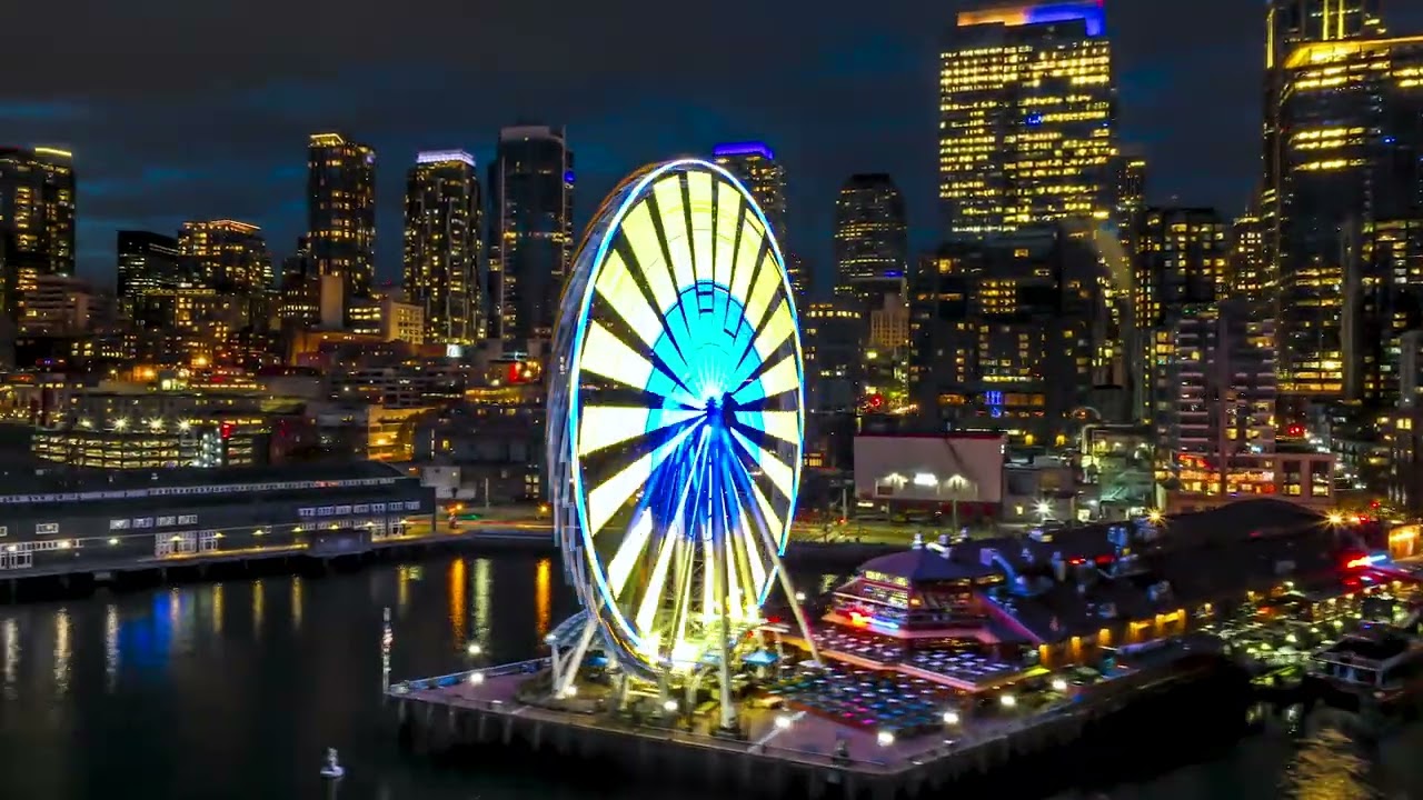 Seattle Ferris Wheel  Hyperlapse