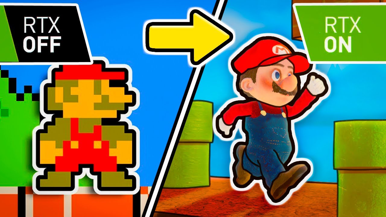 Hice MARIO BROS pero RTX (y destruir&aacute; tu pc...)