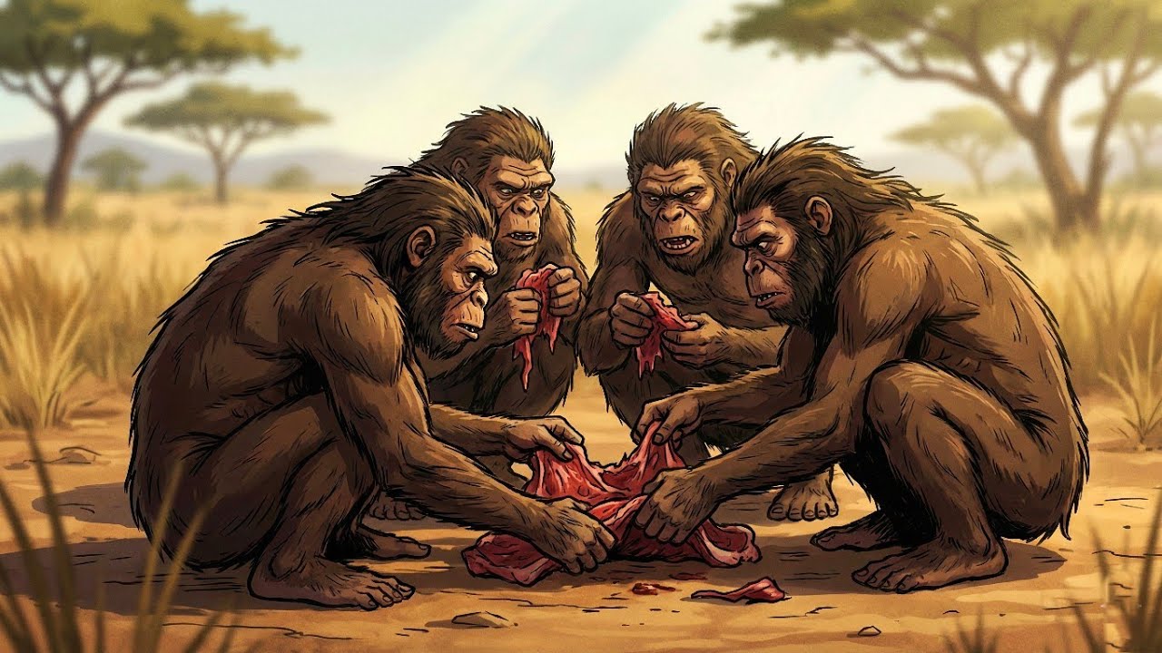 आदिमानव ने शिकार की शुरुआत कैसे की? Complete History of Human Hunting | 3D ANIMATION