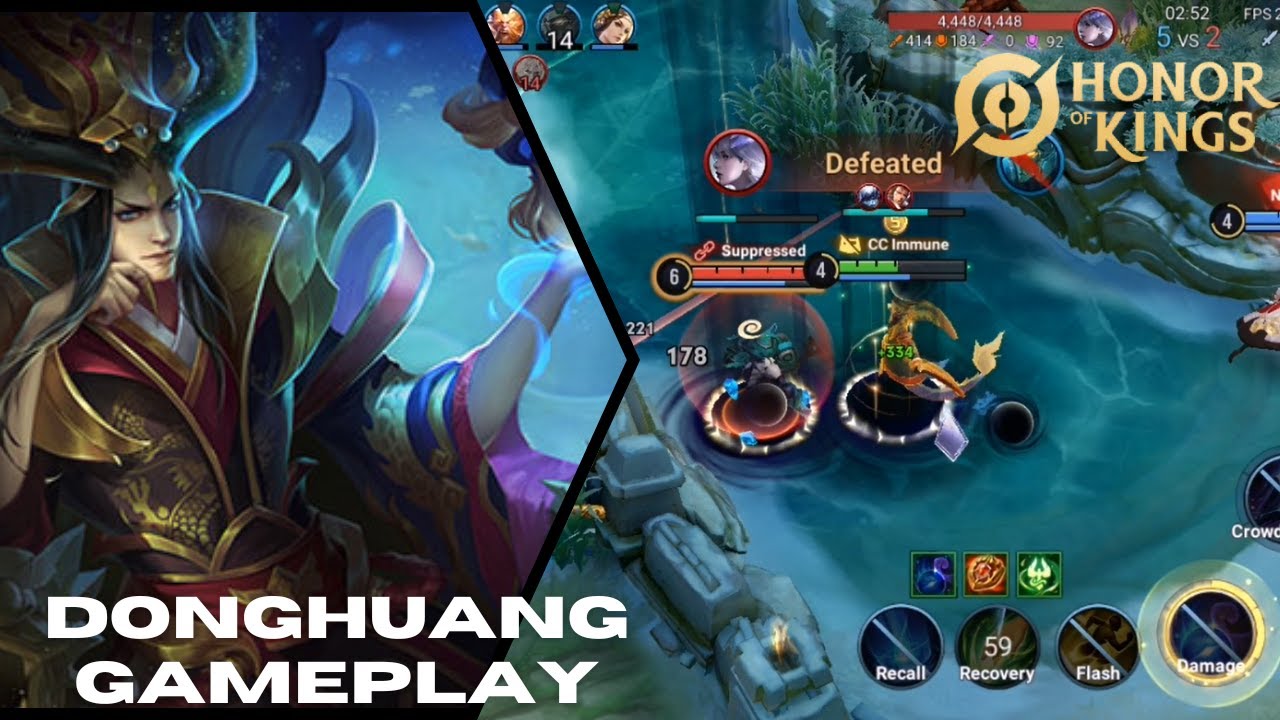 Donghuang Honor Of Kings | Best Roamer | Aggressive Gameplay | Ranked GrandMaster