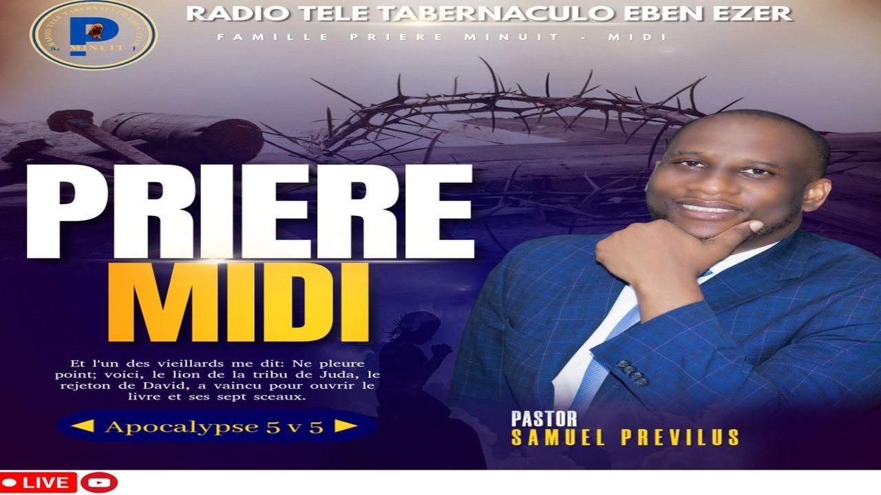 PRIERE MIDI AVEC PASTEUR WILNER JULME PAUL