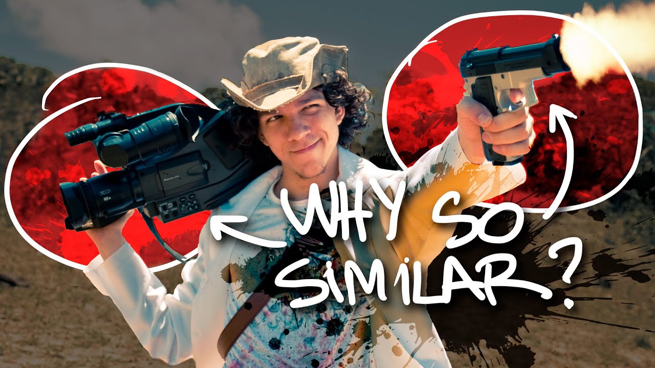 Why GUNS and CAMERAS have so much in common?