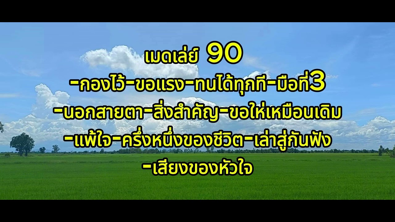 เมดเลย์ 90' เฉพาะกิจ