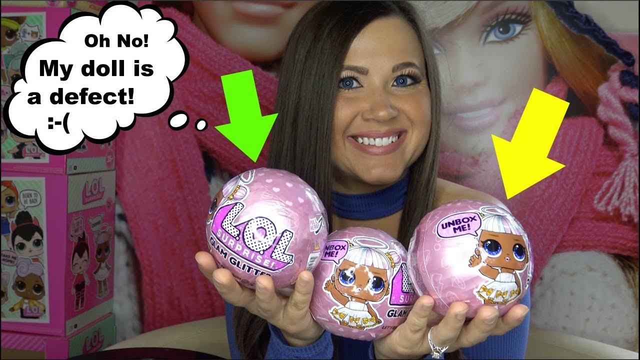 LOL Surprise Glam Glitter Series 4 Glitter Series 2 LOL surprise Glam Glitters dolls Big sisters
