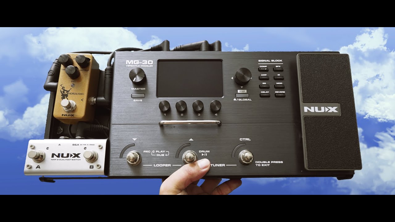 NUX MG-30 Lots Of My Custom Patches Now Available (Free)