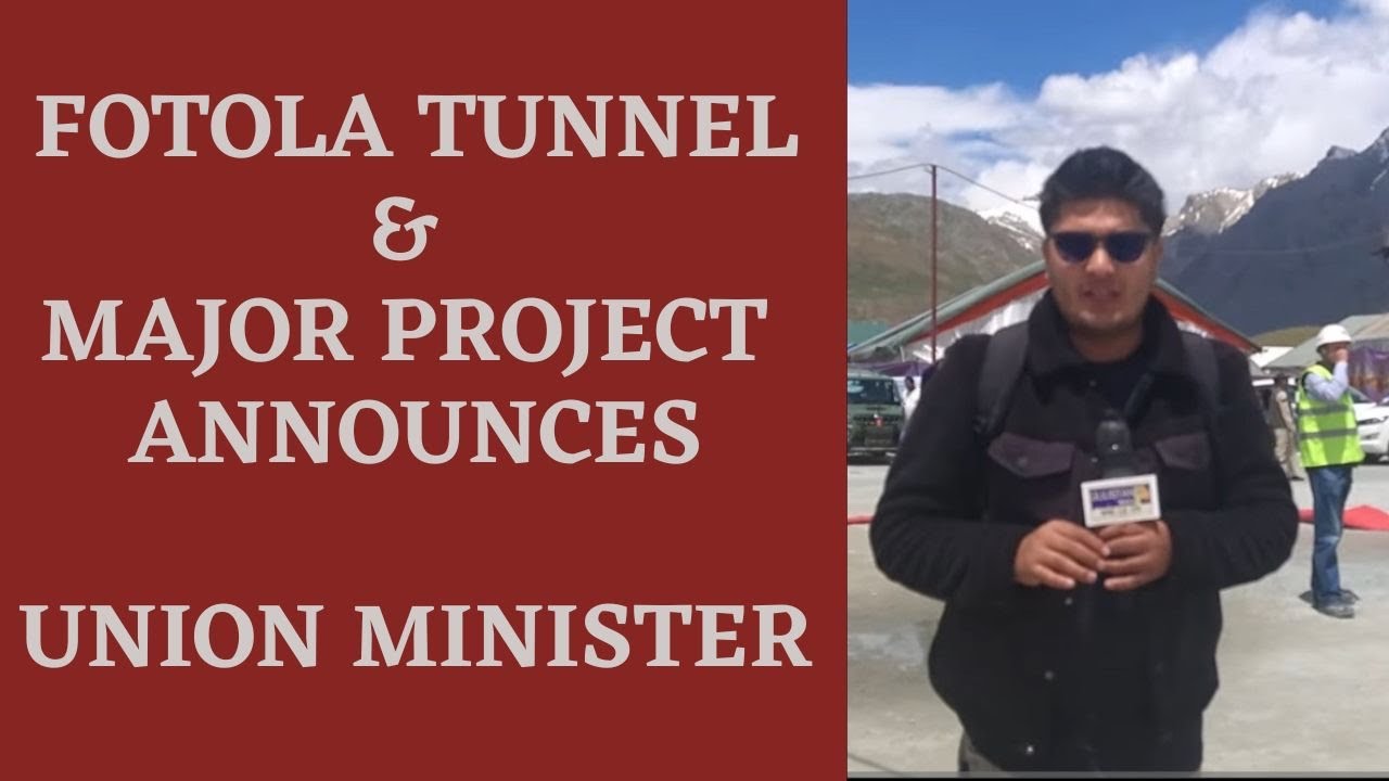BREAKING: Fotula Tunnel & Major Projects Announced | Nitin Gadkari | Kargil Airport Demand Raised