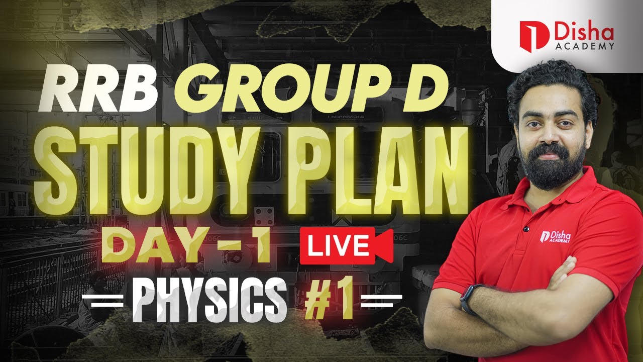 RRB GROUP D 2025 | STUDY PLAN | Day 1 | SUCCESS TRACK | #rrb #rrbgroupd