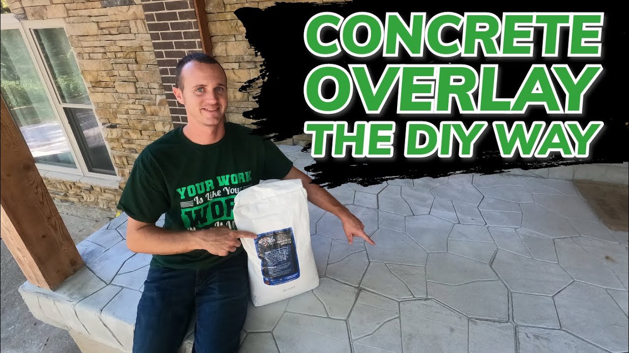 Renew Your Concrete With An Overlay!!--Stampable & Stainable