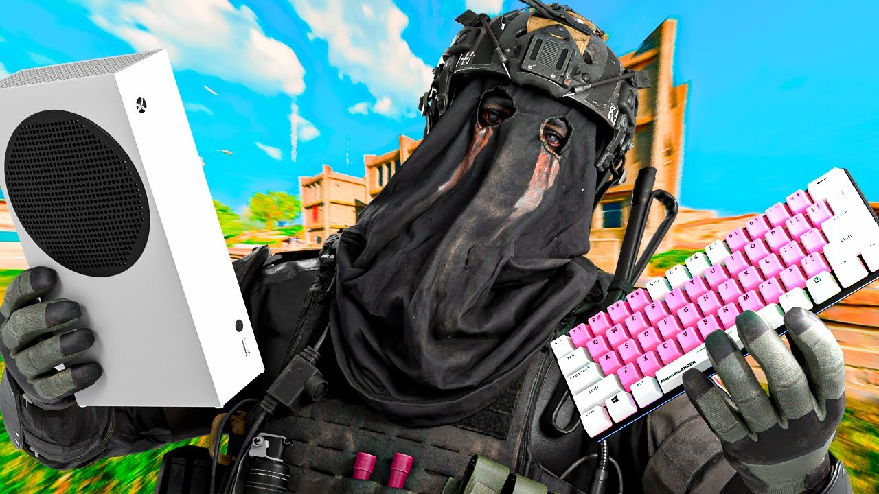 ASÍ JUEGO WARZONE EN XBOX SERIES S / HANDCAM / TECLADO Y RATÓN