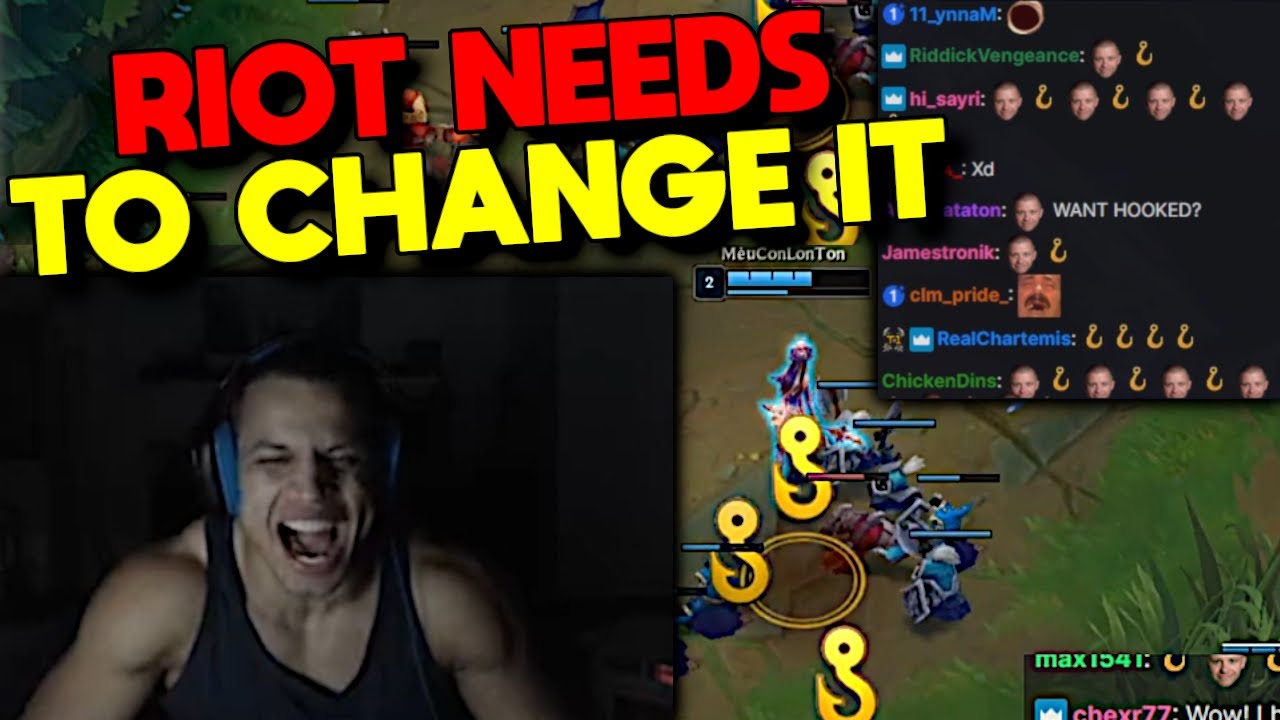 Tyler1 uses Bait ping in an intended way