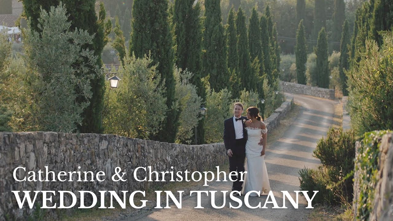 Wedding in Tuscany of Catherine & Christopher at Castello di Meleto - Exclusive Italy Weddings