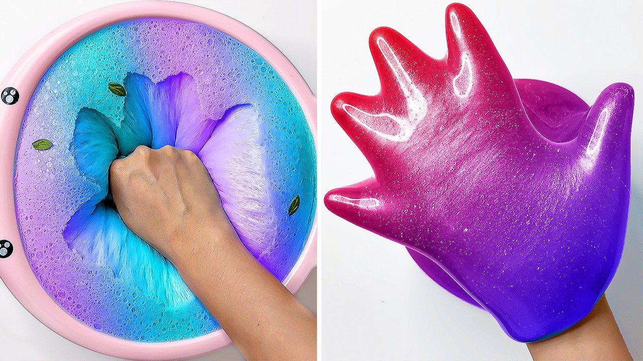 12 Hour of Relaxing Slime ASMR – Soft Textures, Subtle Triggers #264