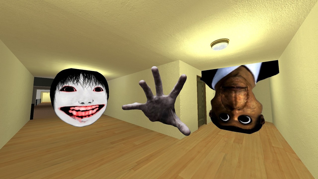 MY NAME IS HAND 1  YOSHIE AND UOBUNGA  IN LIMINAL HOTEL GMOD #playongmod #gmod #nextbot