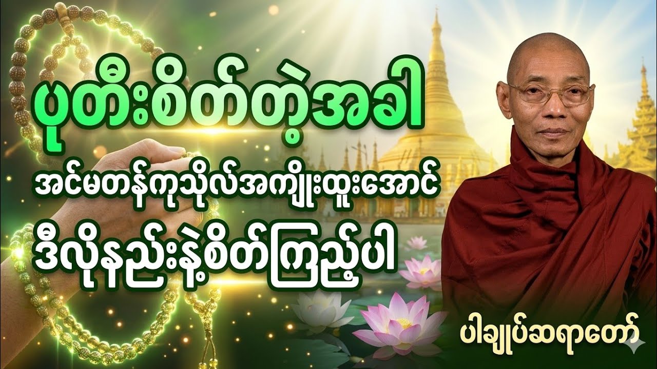 အကျိုးထူးရစေမည့်ပုတီးစိပ်နည်း. ပါချုပ်ဆရာတော်