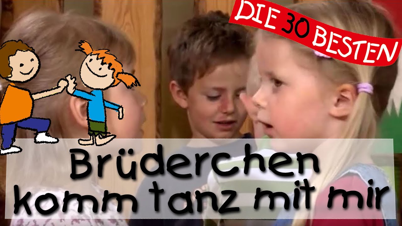 👩🏼 Brüderchen komm tanz mit mir - Singen, Tanzen und Bewegen || Kinderlieder