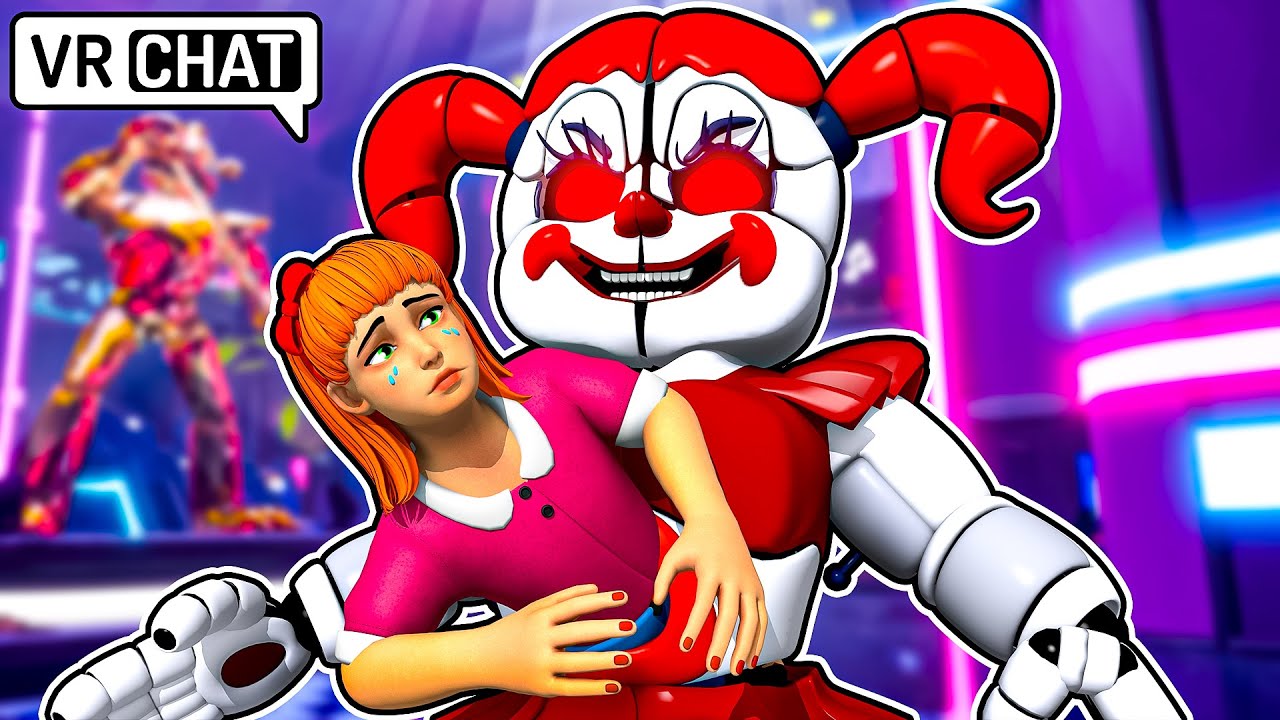 Circus Baby TRAPPED Elizabeth Afton?! in VRCHAT