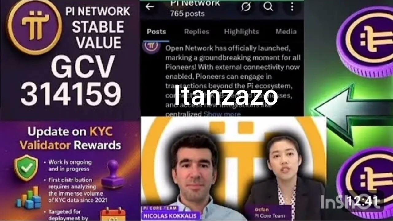 🙏TUBAYE ABAKIRE KUBERA  PI NETWORK YEMEJE GCV 314159 Abashaka kugura muri Pi biremera🙏🙏