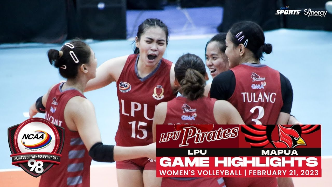 NCAA Season 98 WVT | Game Highlights: LPU vs Mapua | February 21, 2023