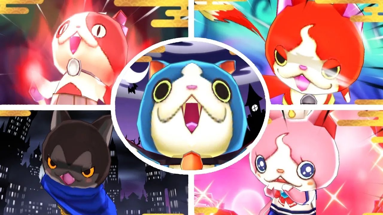 Yo-Kai Watch 2: All Nyan Yokai Soultimates Showcase