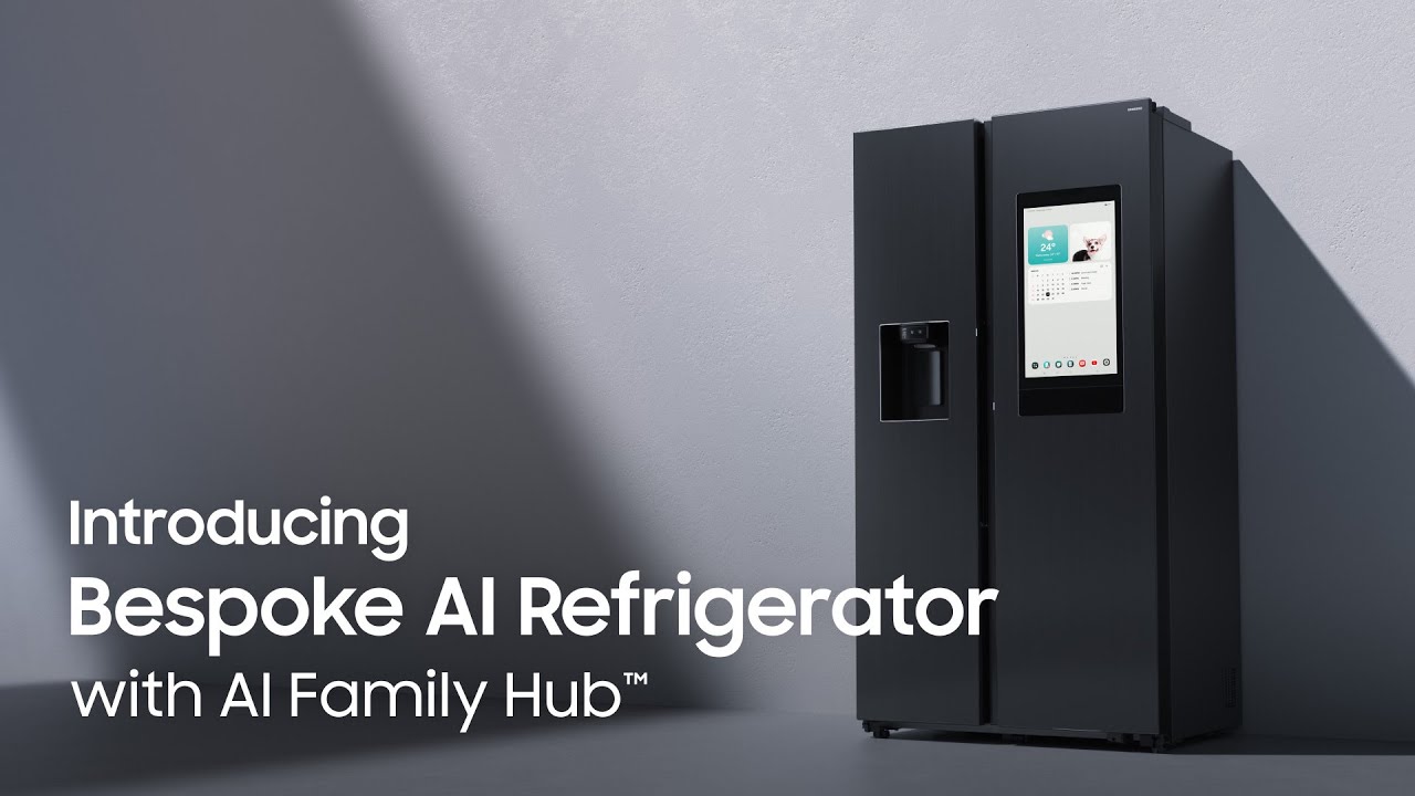 Bespoke AI Refrigerator Side-by-Side | AI Family Hub&trade; | Samsung Indonesia