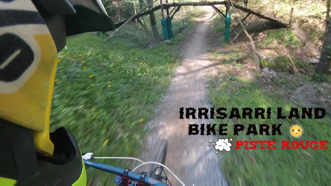 Irrisarri land bike park piste rouge