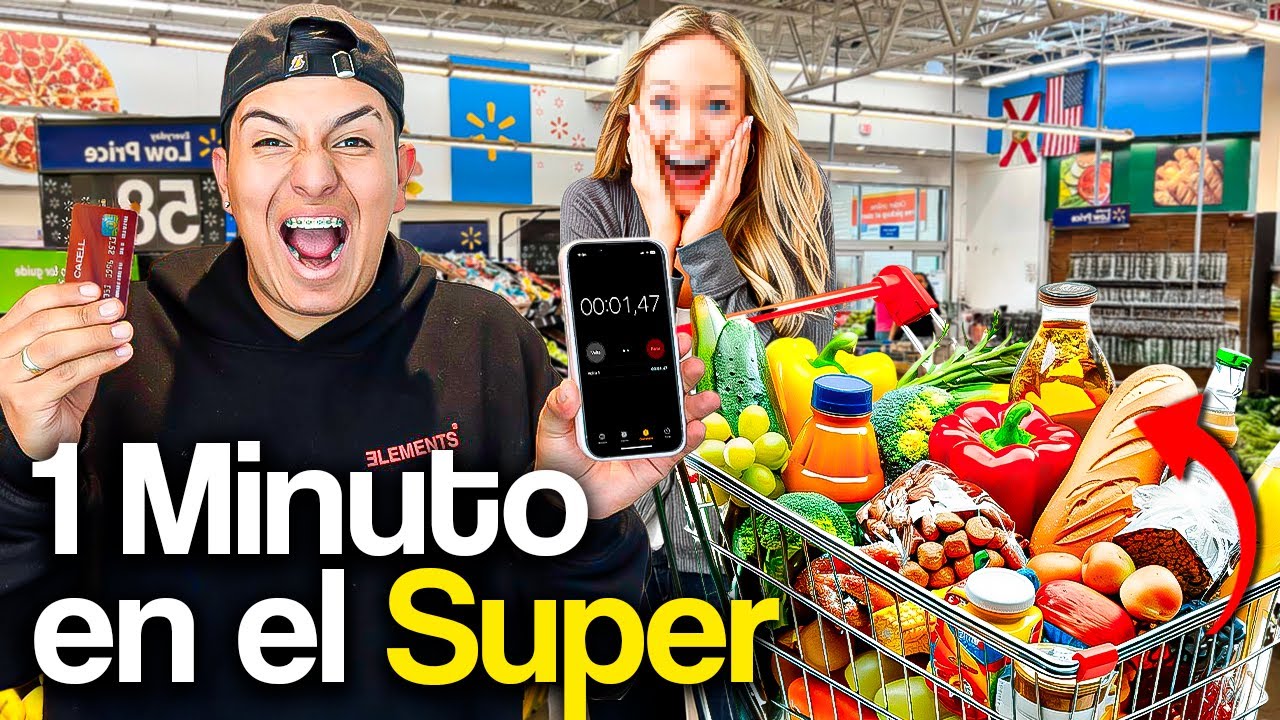 AGARRA TODO LO QUE QUIERAS DEL SUPERMERCADO