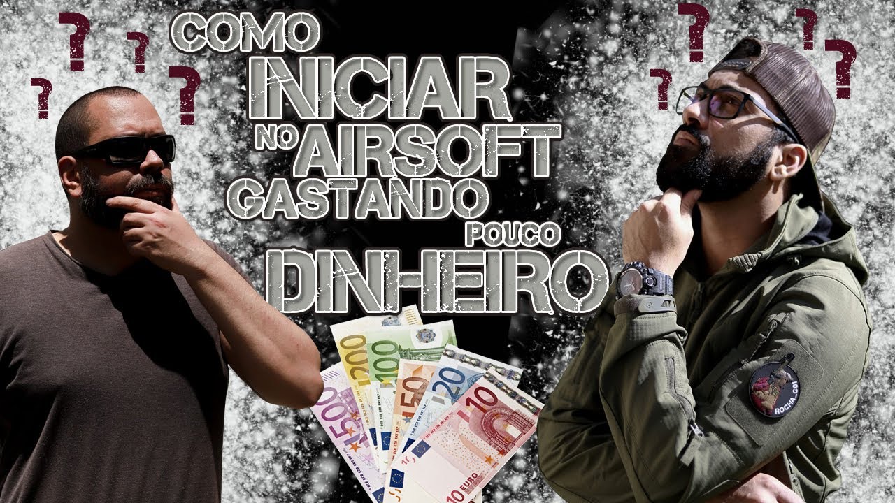 DICAS de como INICIAR no AIRSOFT gastando pouco Dinheiro /AIRSOFT PORTUGAL