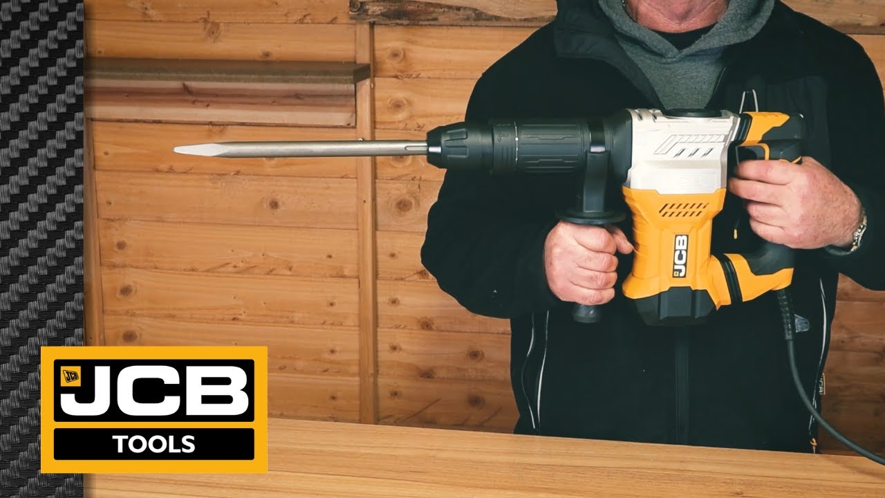 The JCB Tools 1300W Demolition Hammer 21-DH1300 - Unboxing & Assembly (and other useful tips!)