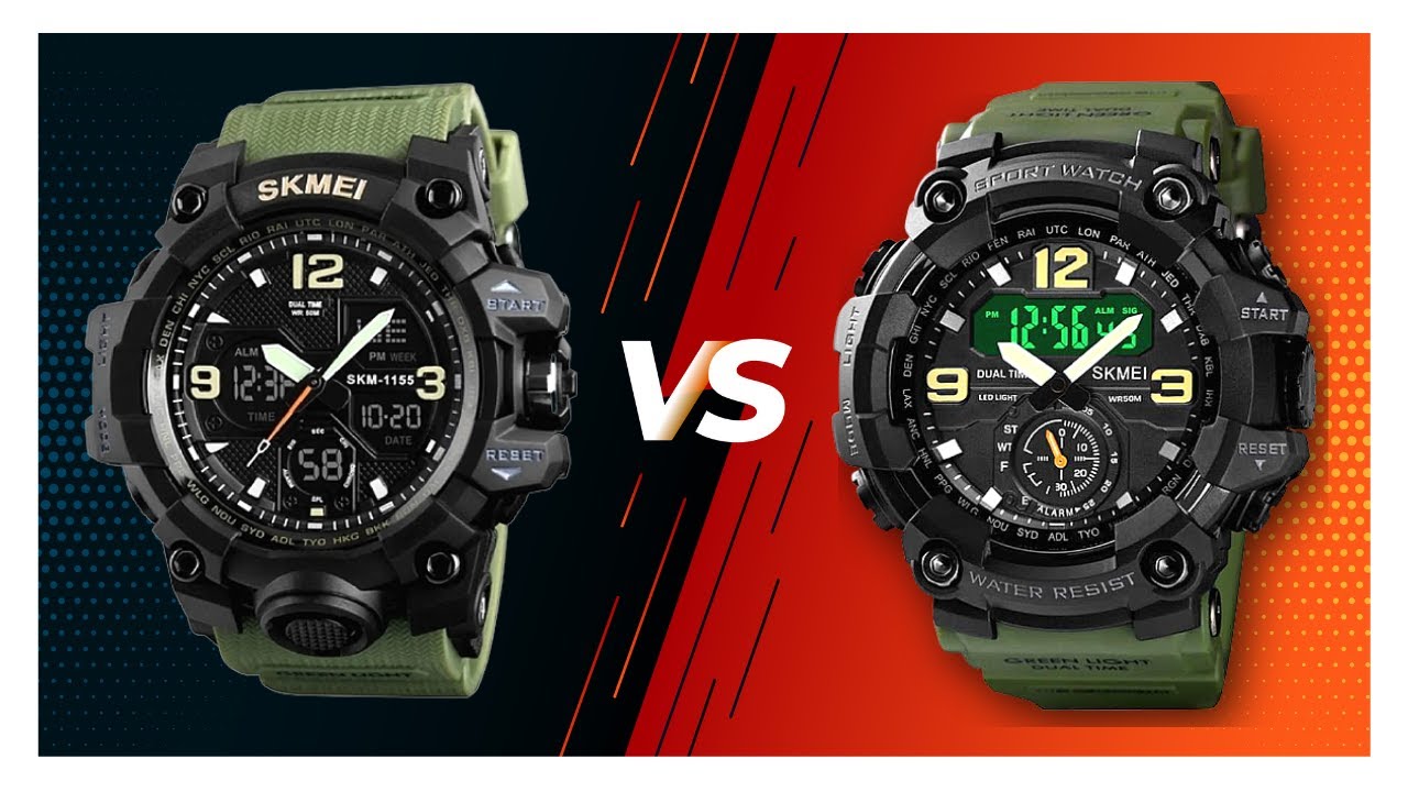COMPARATIVO SKMEI 1155 X 1637, E AÍ, QUAL O MELHOR? 🤔