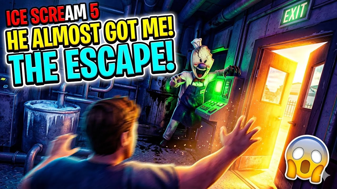 The Final Life: Escaping Ice Cream 5 on My Last Attempt😱😱