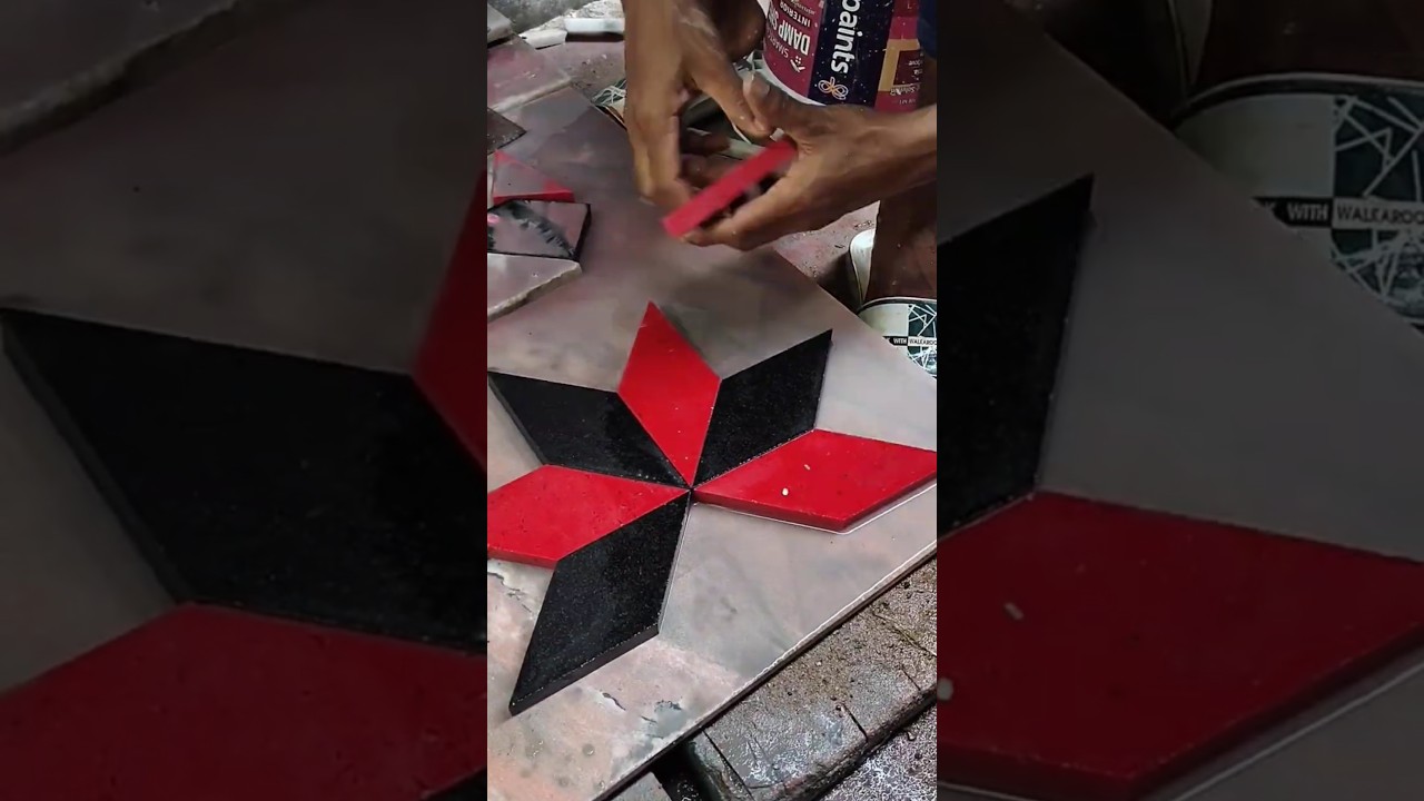 marble 8 pieces Barfi cutting farma | marble design cutting farma#tiles #shortsfeed #shorts #sorts