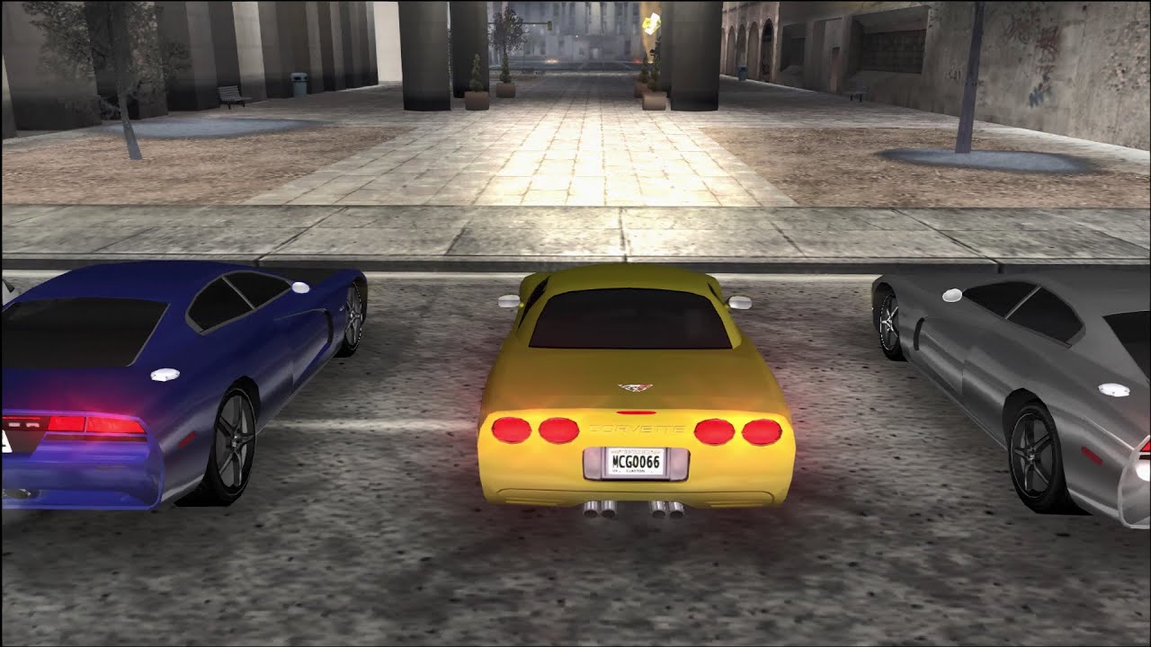 MIDNIGHT CLUB 3 GAMEPLAY FULL HD 1080p [PCSX2 1.7.0] CORVETTE Z06
