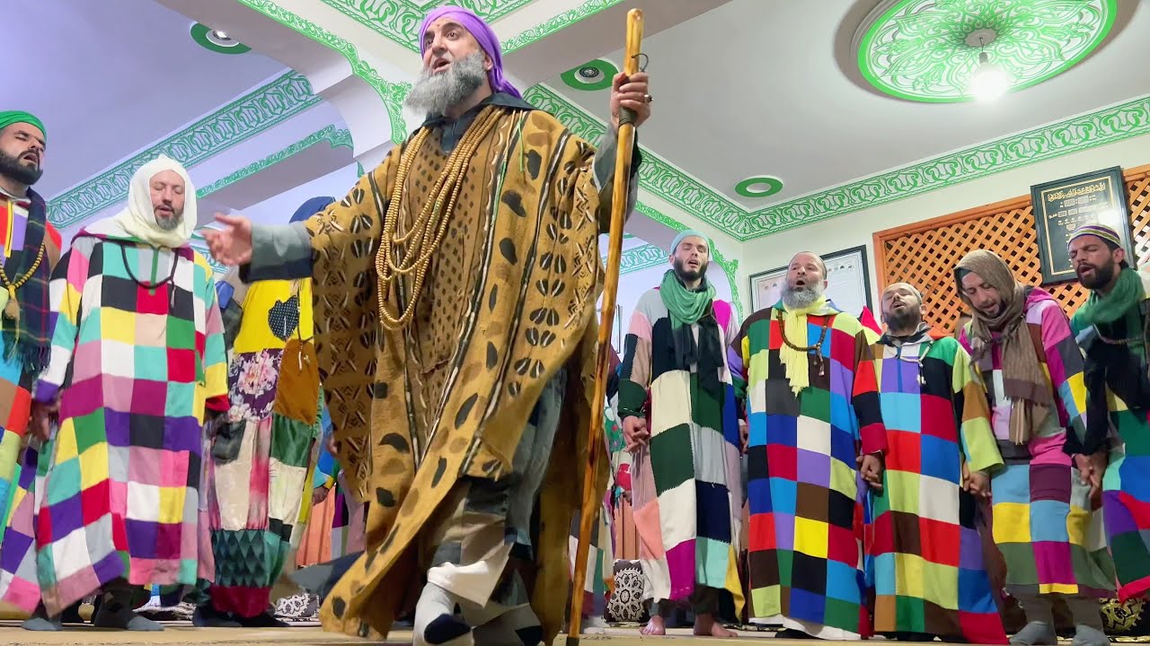 4k ولا اروع الله ارحمنا انت مولانا الله الله الجذبة الصوفية تصوير من قلب الحضرة الكركرية راااااااائع