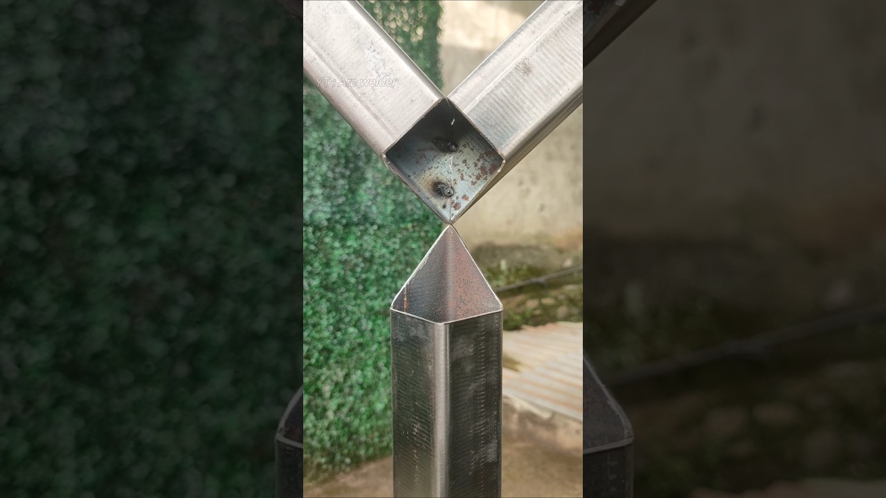 Extraordinary tricks for cutting the corners of hollow frames that are strong and neat