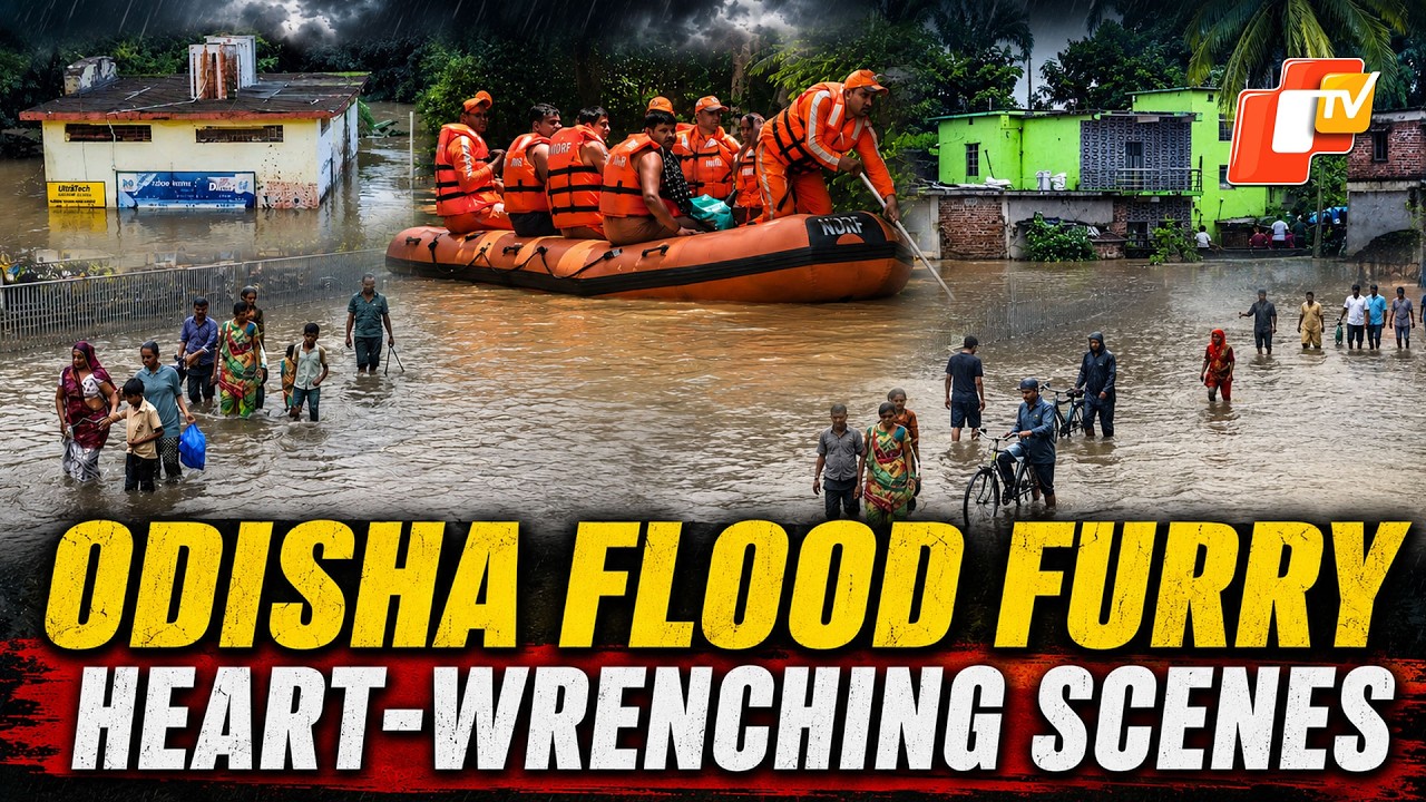 Odisha Flood Situation To Worsen Further As Hirakud Opens 10 More Gates, Over 7 lakh Affected