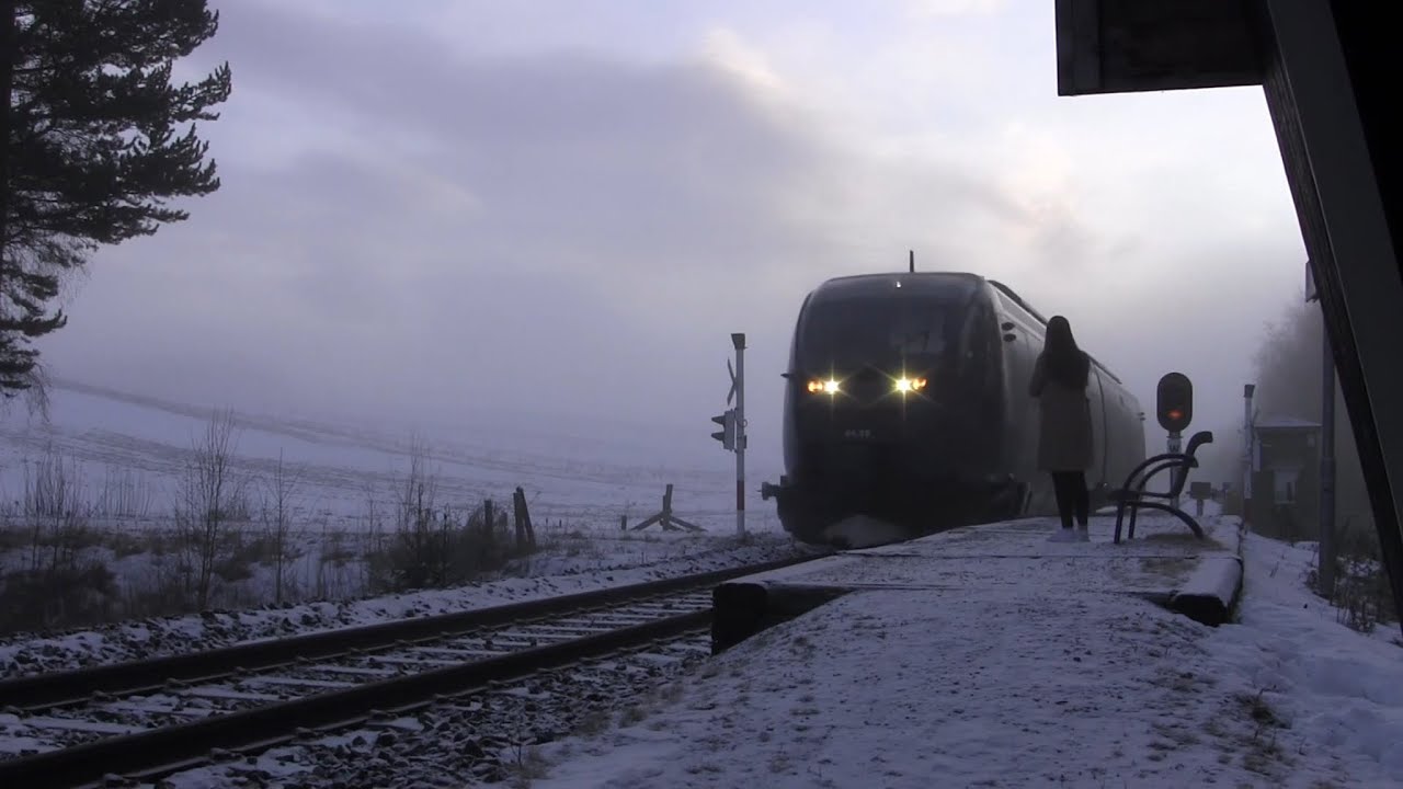 Bellingmo Railroad crossing, Norway 2 / Bellingmo Planovergang 2