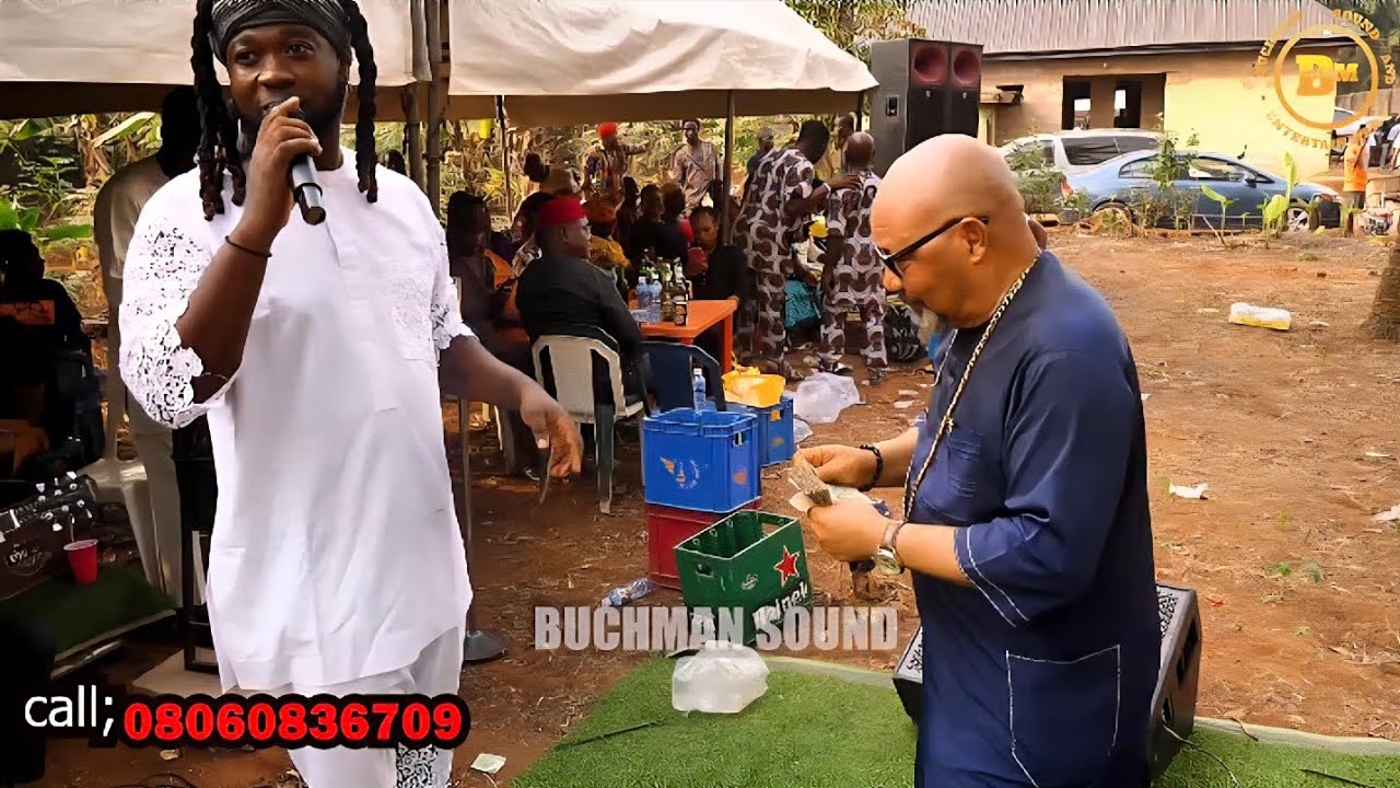 Bube with Eze Ndi Igbo in Holland. 